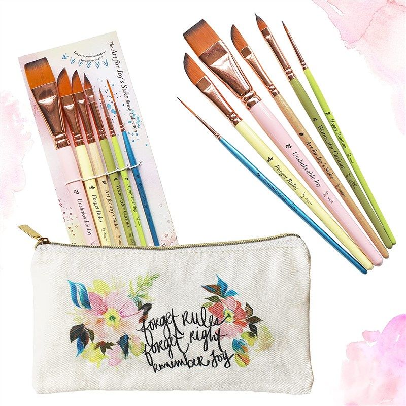 watercolor brushes beginners pros water brushes assorted 로고