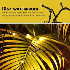 img 1 attached to 🎄 XUNXMAS 800 LED Super Long Warm White Christmas String Lights - Indoor Outdoor 272ft, UL Certified Waterproof Fairy Lights for Christmas Patio Party Decor - 8 Lighting Modes