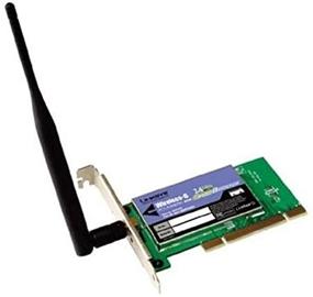 img 2 attached to 📡 Cisco-Linksys WMP54GS Wireless-G PCI Card with SpeedBooster: Enhanced Connectivity for Optimal Performance