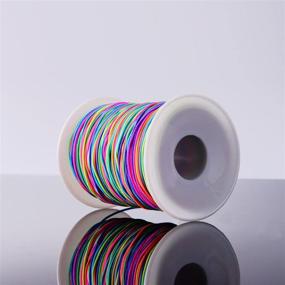 img 2 attached to 🧵 Versatile Elastic Beading Threads: Ideal for Crafting, Jewelry Making, and Beading Supplies by Outus