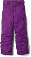 👖 columbia little starchaser girls' pants & capris for small girls - clothing logo