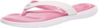 👟 under armour women's marbella flip flop: versatile athletic shoes for active women logo