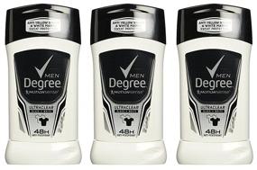 img 1 attached to 👕 Degree Men Ultra Clear Black Plus White Antiperspirant Deodorant 2.7 oz (Pack of 3) - Superior Sweat Protection for Men