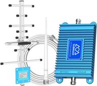 📶 повышение силы сигнала мобильного телефона с помощью двухдиапазонного 2g / 3g / 4g lte 850/1900 мгц усилителя сигнала - усиление данных и голоса для at&amp;t, t-mobile - покрытие до 3 000 кв. футов! логотип