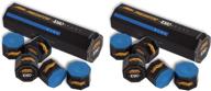 🎱 predator billiards cue chalk (2 tubes) логотип