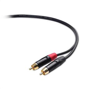 img 2 attached to 🔌 10 футовый двухканальный RCA на XLR несимметричный кабель соединения - кабель с 2 RCA разъемами на XLR разъеме (10 футовый кабель Dual XLR на RCA)