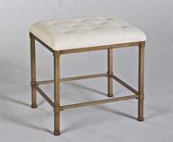 🌟 classy and chic: hillsdale furniture katherine vanity stool in golden bronze логотип