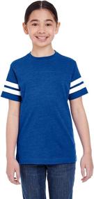 img 1 attached to Retro 90s Style: LAT Jersey Football Vintage Blended Boys' Tops, Tees & Shirts