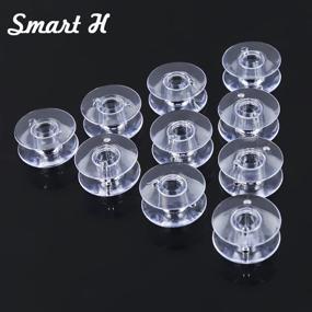 img 1 attached to 🧵 Singer Smat H 20 pcs Class 66 Plastic Bobbins for Sewing Machine (172336) - (172222P)