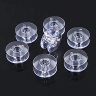 🧵 singer smat h 20 pcs class 66 plastic bobbins for sewing machine (172336) - (172222p) logo