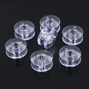 img 4 attached to 🧵 Singer Smat H 20 pcs Class 66 Plastic Bobbins for Sewing Machine (172336) - (172222P)