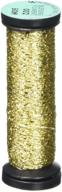 🧵 50m gold kreinik blending filament metallic thread for sewing, 55-yard logo