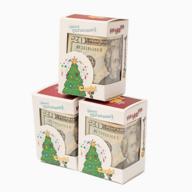 захватывающие праздничные коробки для подарка денег на рождество 🎁 логотип