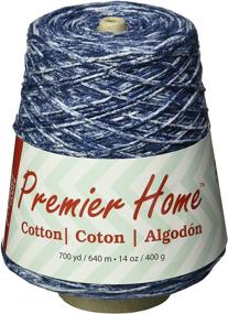 img 2 attached to 👖 Denim Splash Multi Cone Premier Yarns Home Cotton Yarn