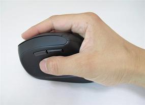 img 1 attached to 🖱️ Enhance Productivity with MOJO Silent Bluetooth Vertical Mouse - Wireless Ergonomic Mouse with Adjustable Sensitivity (Bluetooth Only)