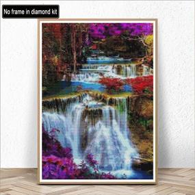 img 3 attached to Kaliosy Waterfall Landscape Decoration 12X16Inch