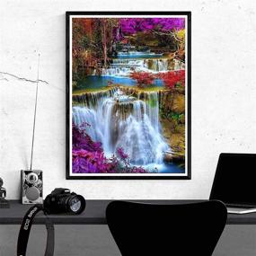 img 1 attached to Kaliosy Waterfall Landscape Decoration 12X16Inch