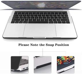 img 1 attached to iCasso MacBook Pro 13 inch Case 2016-2020 Release A2338M1/A2159/A1989/A1706/A1708, Hard Shell Case & Keyboard Cover Combo for MacBook Pro 13" - Elephant