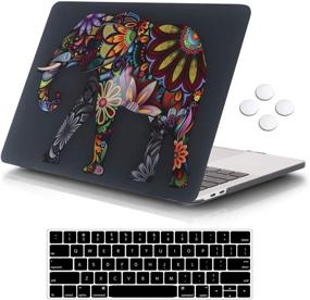 img 4 attached to iCasso MacBook Pro 13 inch Case 2016-2020 Release A2338M1/A2159/A1989/A1706/A1708, Hard Shell Case & Keyboard Cover Combo for MacBook Pro 13" - Elephant