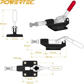 img 1 attached to POWERTEC 20318 Ductile Quick Release Capacity