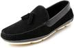 zriang loafers tassel driving black 1a logo