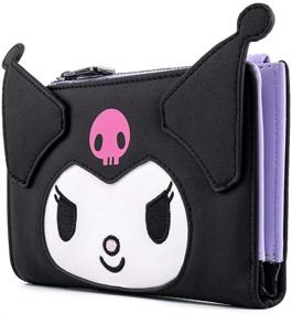img 3 attached to Hello Kitty Kuromi Cosplay Flap Wallet by Loungefly: Adorable Sanrio Collectible with Funky Style