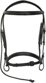 img 3 attached to 🐴 Henri de Rivel Dressage Bridle: Enhance Your Riding Experience with Web Reins