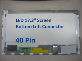 img 2 attached to 🖥️ Toshiba Satellite L675D-S7104, L675D-S7105, L675D-S7107, L675D-S7111 Laptop LCD Replacement Screen 17.3" - WXGA++ LED (Glossy) - Best Deal!