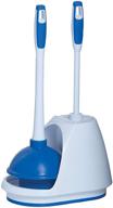 🚽 convenient combo: mr. clean 440436 turbo plunger and bowl brush caddy set for efficient toilet cleaning logo