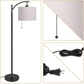 img 1 attached to MOFFE Modern Living Bedroom Lighting Lighting & Ceiling Fans