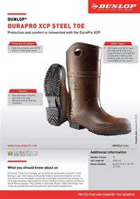 img 2 attached to Dunlop 8408603: Ultimate Comfort in Protective Footwear