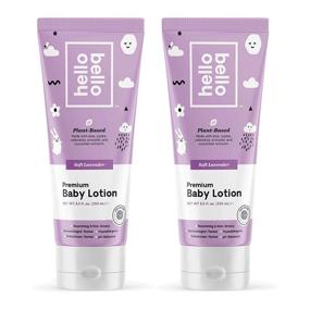 img 4 attached to Organic Lavender Lotion - 🌿 Hello Bello, 8.5oz (Pack of 2)