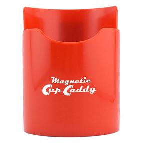 img 3 attached to 🔴 Pack of 6 Master Magnetics 07582X6 Magnetic Cup Caddy - Red, 3.5" L x 3.5" W x 4.625" H
