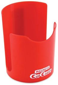 img 4 attached to 🔴 Pack of 6 Master Magnetics 07582X6 Magnetic Cup Caddy - Red, 3.5" L x 3.5" W x 4.625" H