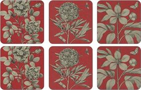 img 1 attached to Pimpernel Etchings Roses Sanderson Coasters