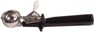 winco icop-30 black handled ice cream disher - size 30, stainless steel | shop now! logo