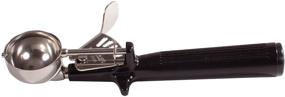 img 1 attached to Winco ICOP-30 Black Handled Ice Cream Disher - Size 30, Stainless Steel | Shop Now!