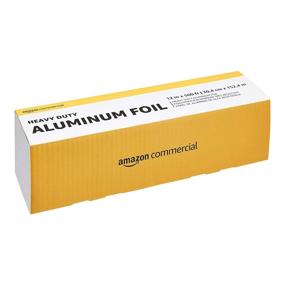 img 4 attached to 🔥 High-Quality AmazonCommercial Heavy-Duty Aluminum Foil, 12" X 500' - Perfect for All Your Heavy-duty Wrapping Needs!