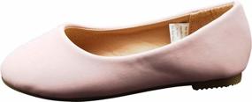 img 3 attached to NORTY Girls Fashion Ballerina Ballet Slip On Flat Shoe - Toddler to Big Kids Sizes Two Sizes Smaller - Find the Perfect Fit!