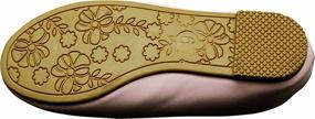 img 1 attached to NORTY Girls Fashion Ballerina Ballet Slip On Flat Shoe - Toddler to Big Kids Sizes Two Sizes Smaller - Find the Perfect Fit!