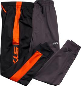 img 3 attached to Active Boys' Clothing: STX Charcoal Joggers for Boys - Sweatpants
