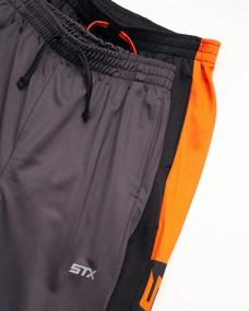img 2 attached to Active Boys' Clothing: STX Charcoal Joggers for Boys - Sweatpants