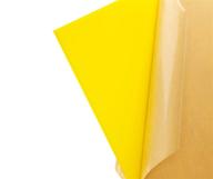 cast acrylic sheet yellow nominal logo