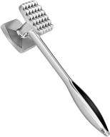 🔨 aliglow steel meat tenderizer hammer tool for steak, beef, and poultry tenderizing logo