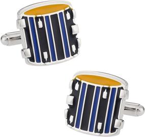 img 4 attached to Cuff Daddy Drum Cufflinks Presentation Box