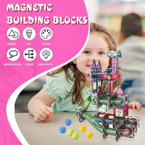 img 3 attached to 🧲 Magnetic Building Set for Educational Development: Ideal Birthday Gift