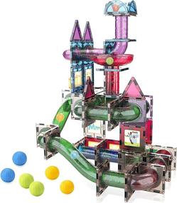 img 4 attached to 🧲 Magnetic Building Set for Educational Development: Ideal Birthday Gift