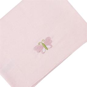 img 2 attached to Spasilk Baby 4 Pack: Premium 100% Cotton Flannel Receiving Blanket Set