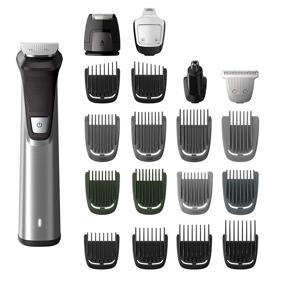 img 4 attached to 🧔 Philips Norelco MG7750/49 All-in-One Trimmer - 23 Piece Grooming Kit for Men, Beard, Head, Body, and Face - No Blade Oil Required