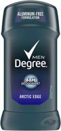 🥶 degree men arctic edge deodorant stick - 48-hour antiperspirant protection - 3 oz logo